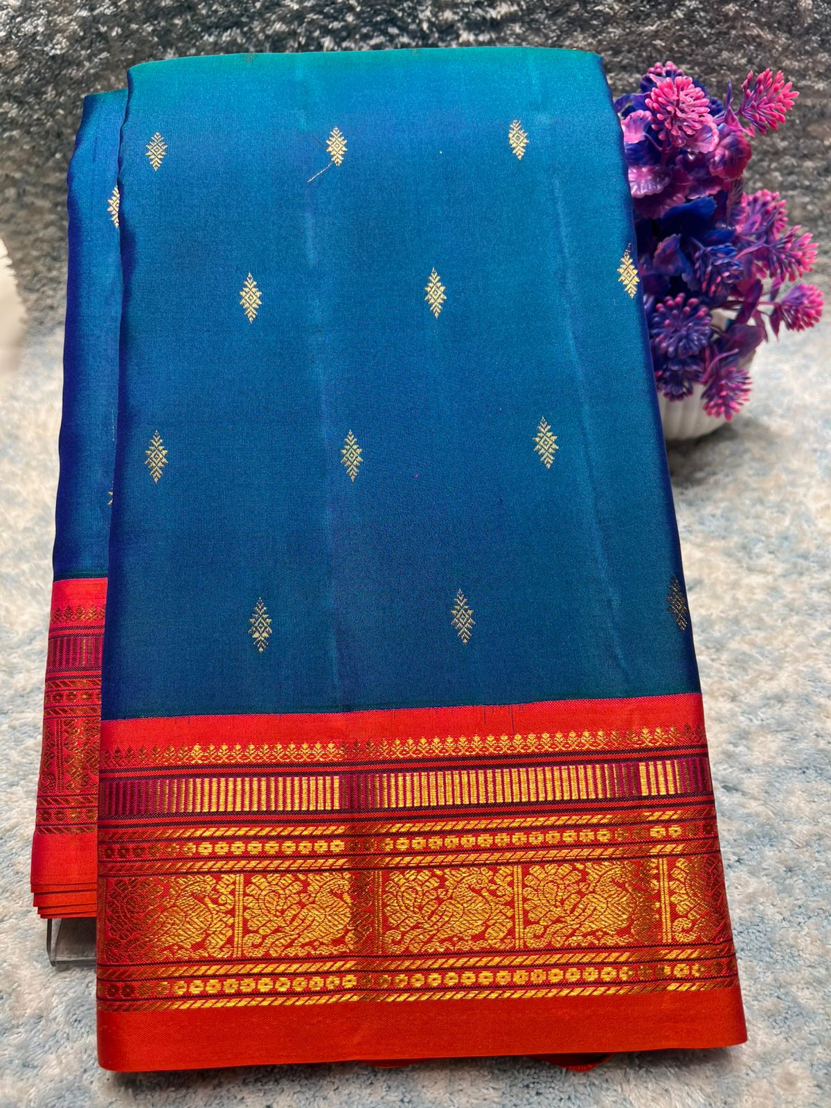 Pure Kanchipuram Silk Saree