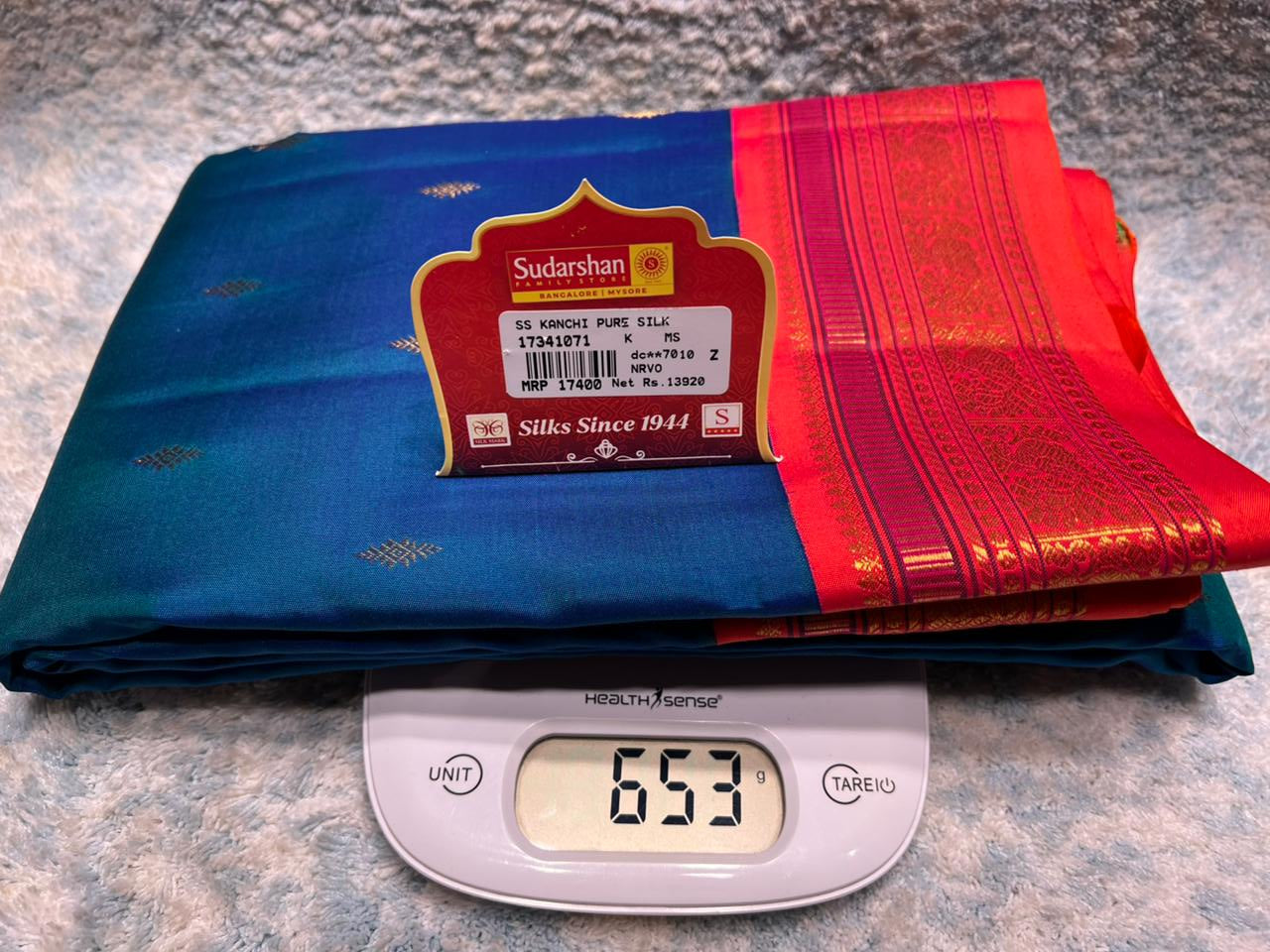 Pure Kanchipuram Silk Saree