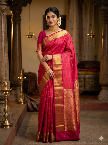 Pure Kanchipuram Silk Saree