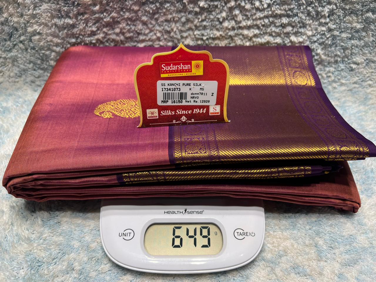 Pure Kanchipuram Silk Saree