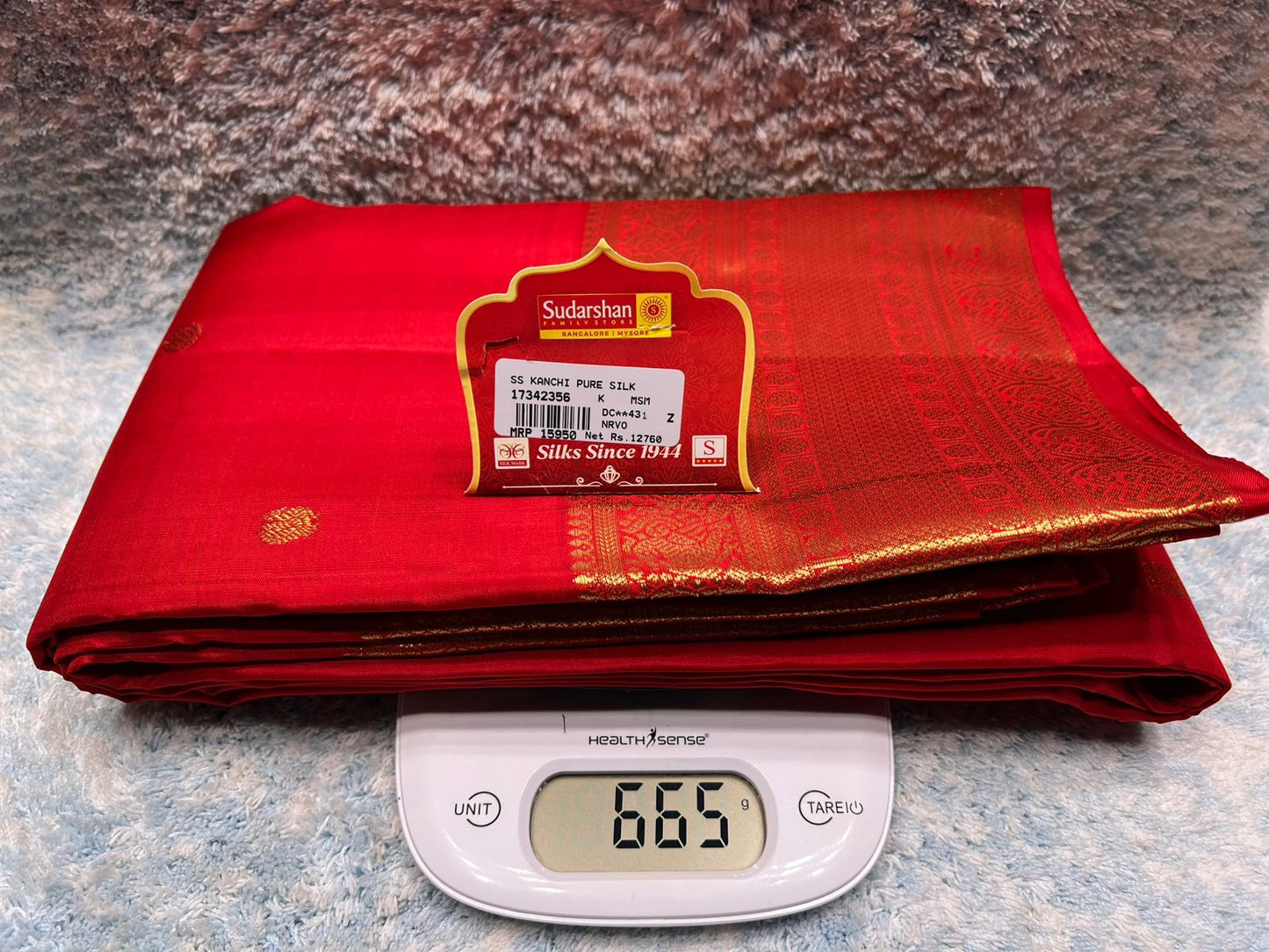 Pure Kanchipuram Silk Saree