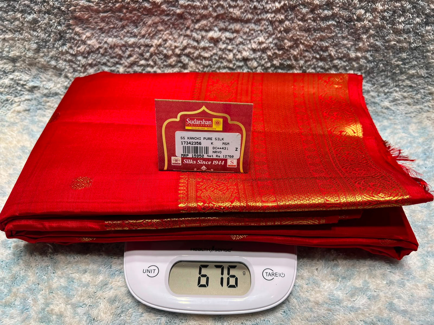 Pure Kanchipuram Silk Saree