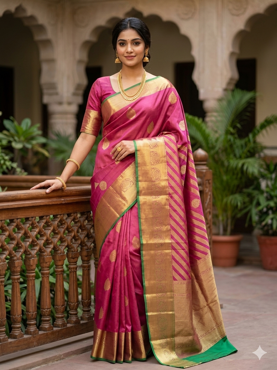 Pure Kanchipuram Silk Saree