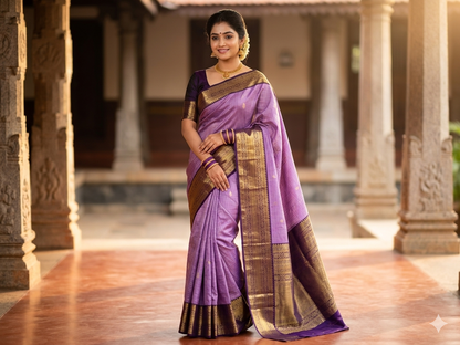 Pure Kanchipuram Silk Saree