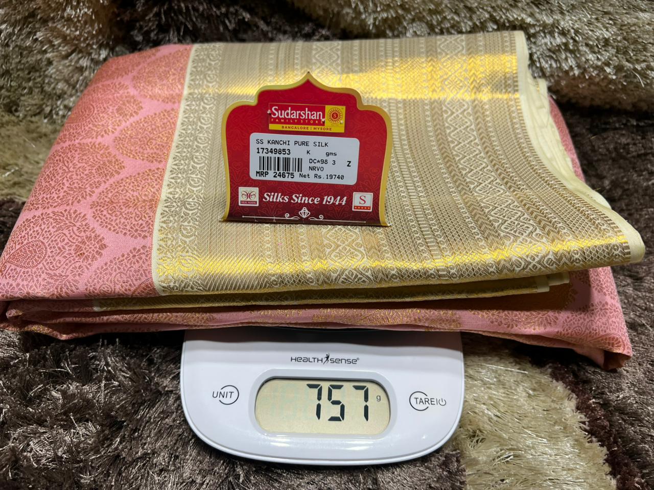 Pure Kanchipuram Silk Saree