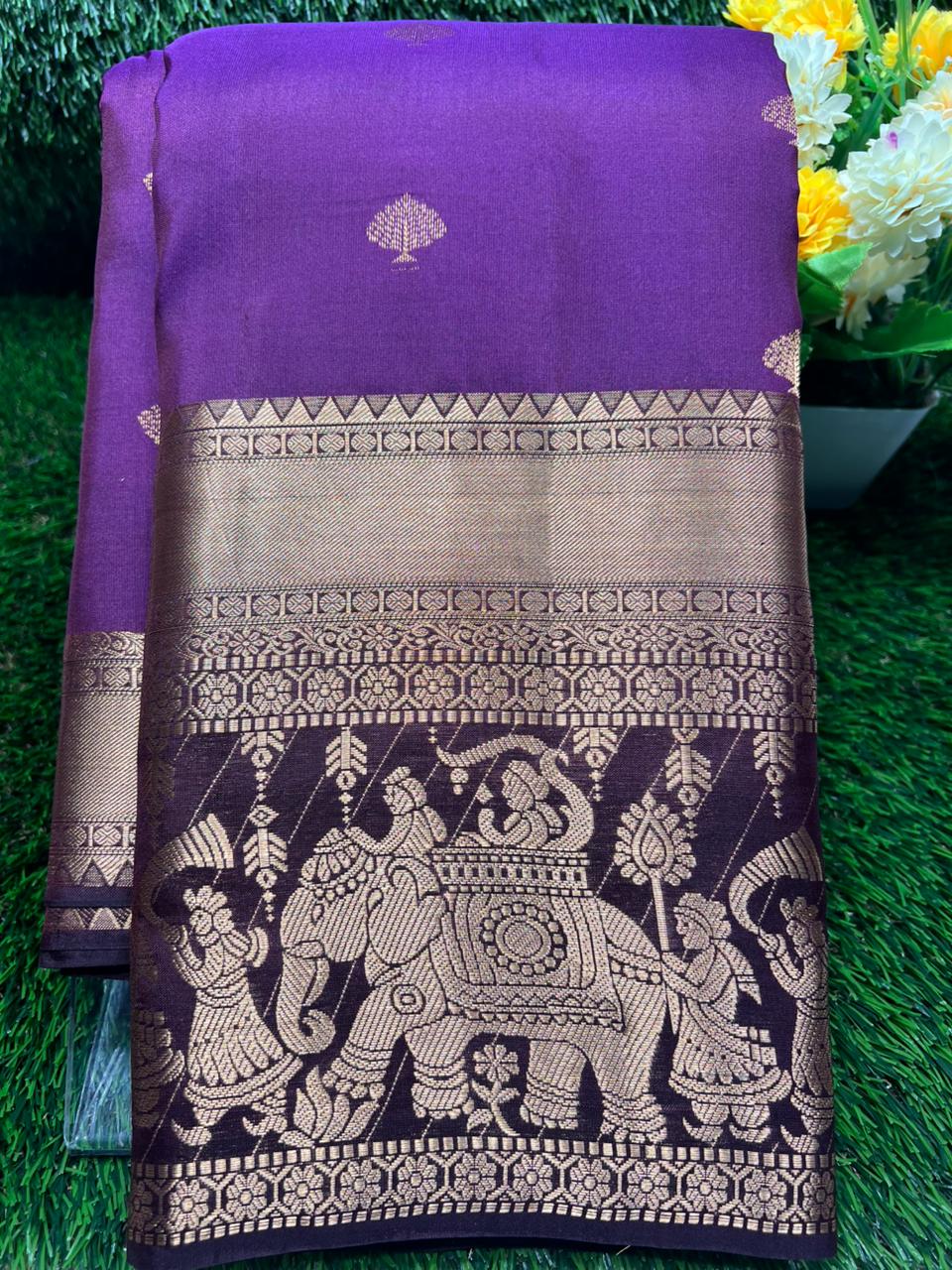 Pure Kanchipuram Silk Saree