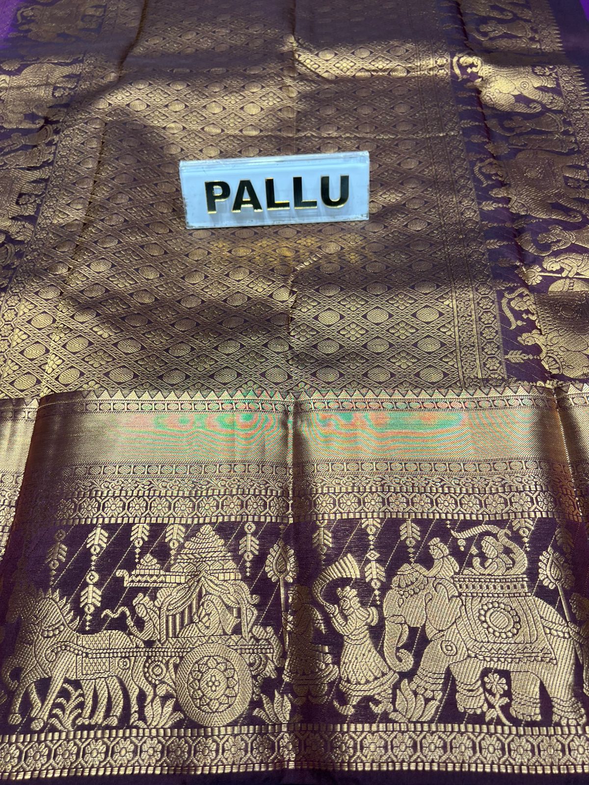 Pure Kanchipuram Silk Saree