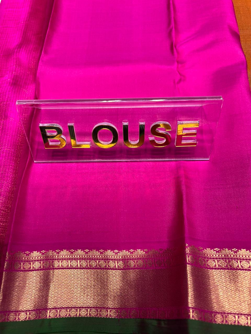 Pure Kanchipuram Silk Saree