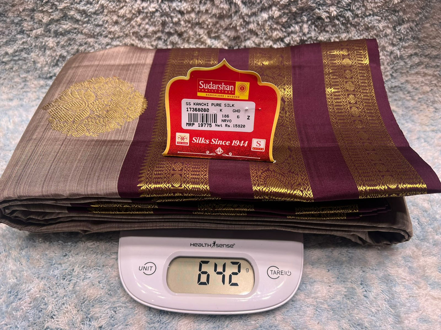 Pure Kanchipuram Silk Saree