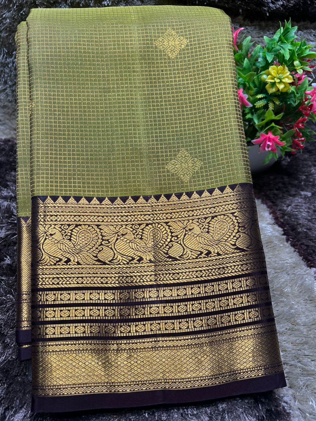 Pure Kanchipuram Silk Saree