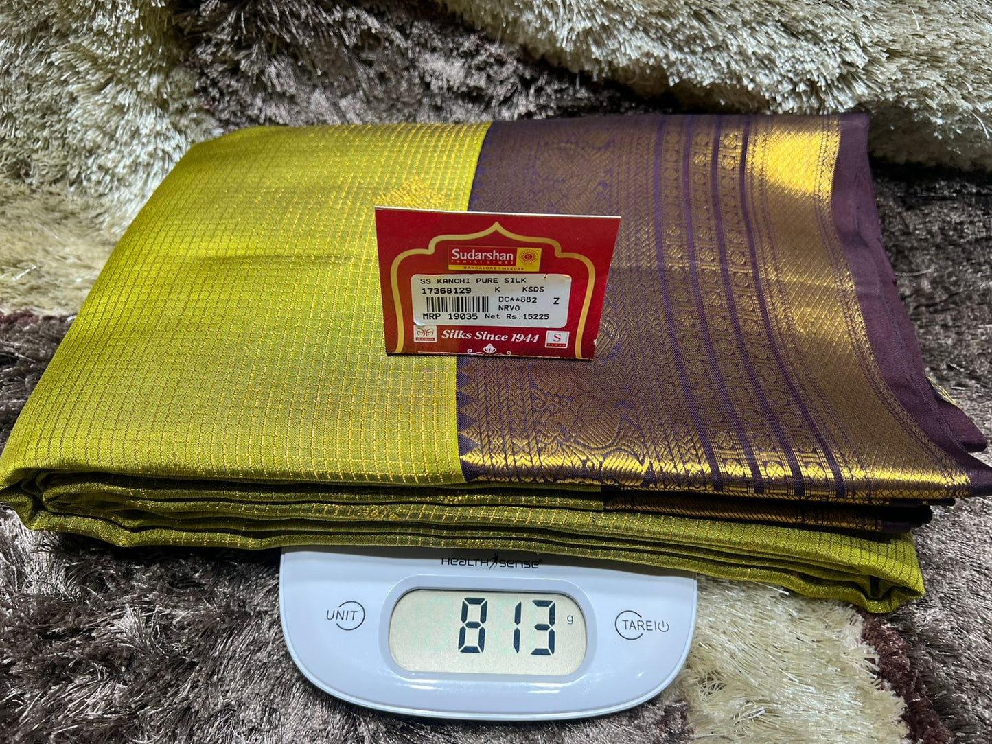 Pure Kanchipuram Silk Saree