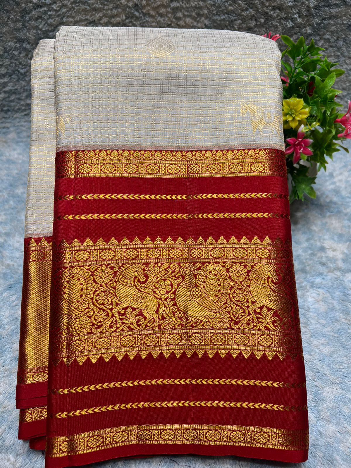 Pure Kanchipuram Silk Saree
