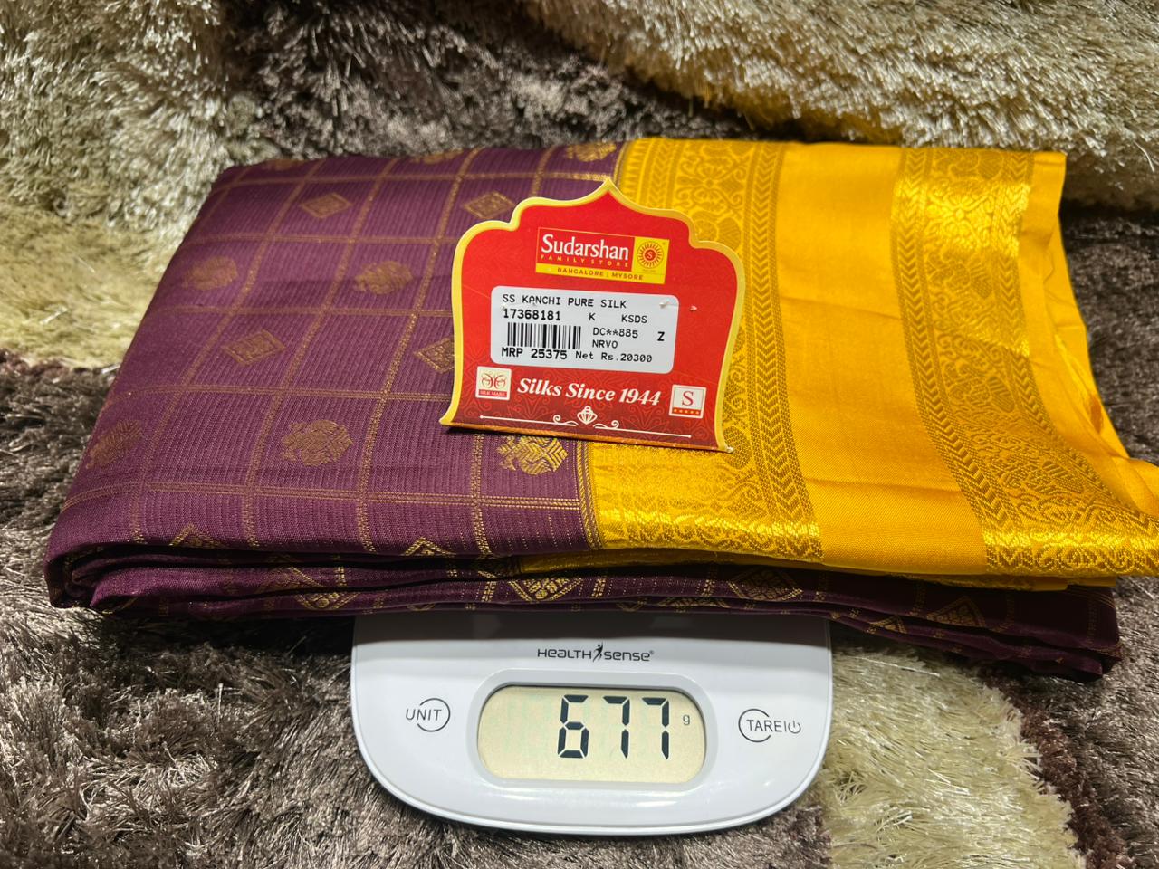 Pure Kanchipuram Silk Saree