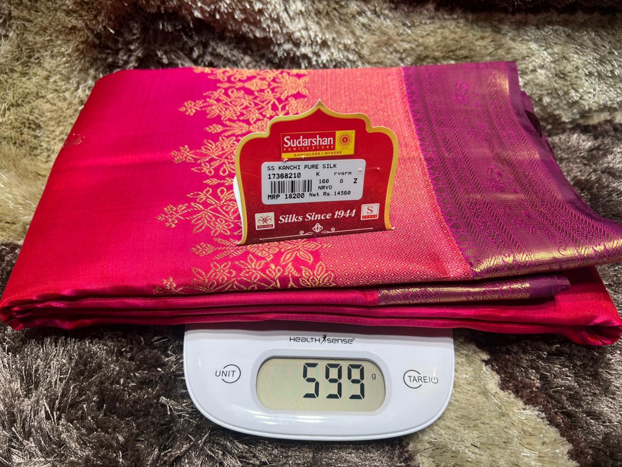 Pure Kanchipuram Silk Saree