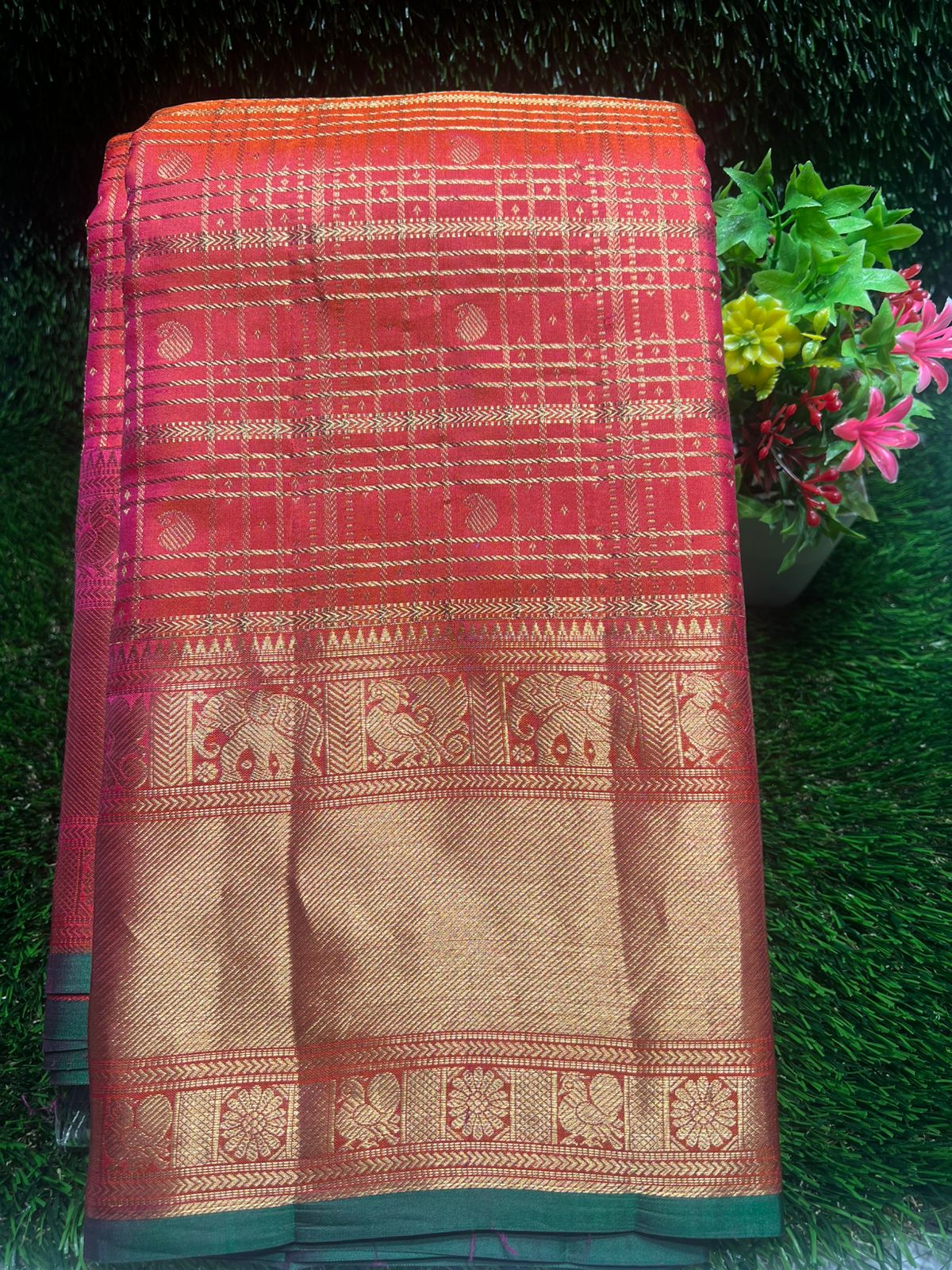 Pure Kanchipuram Silk Saree