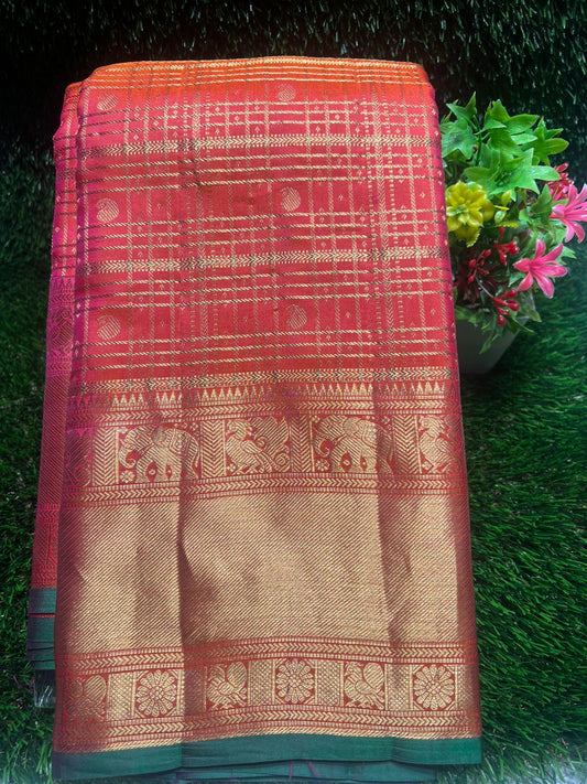 Pure Kanchipuram Silk Saree