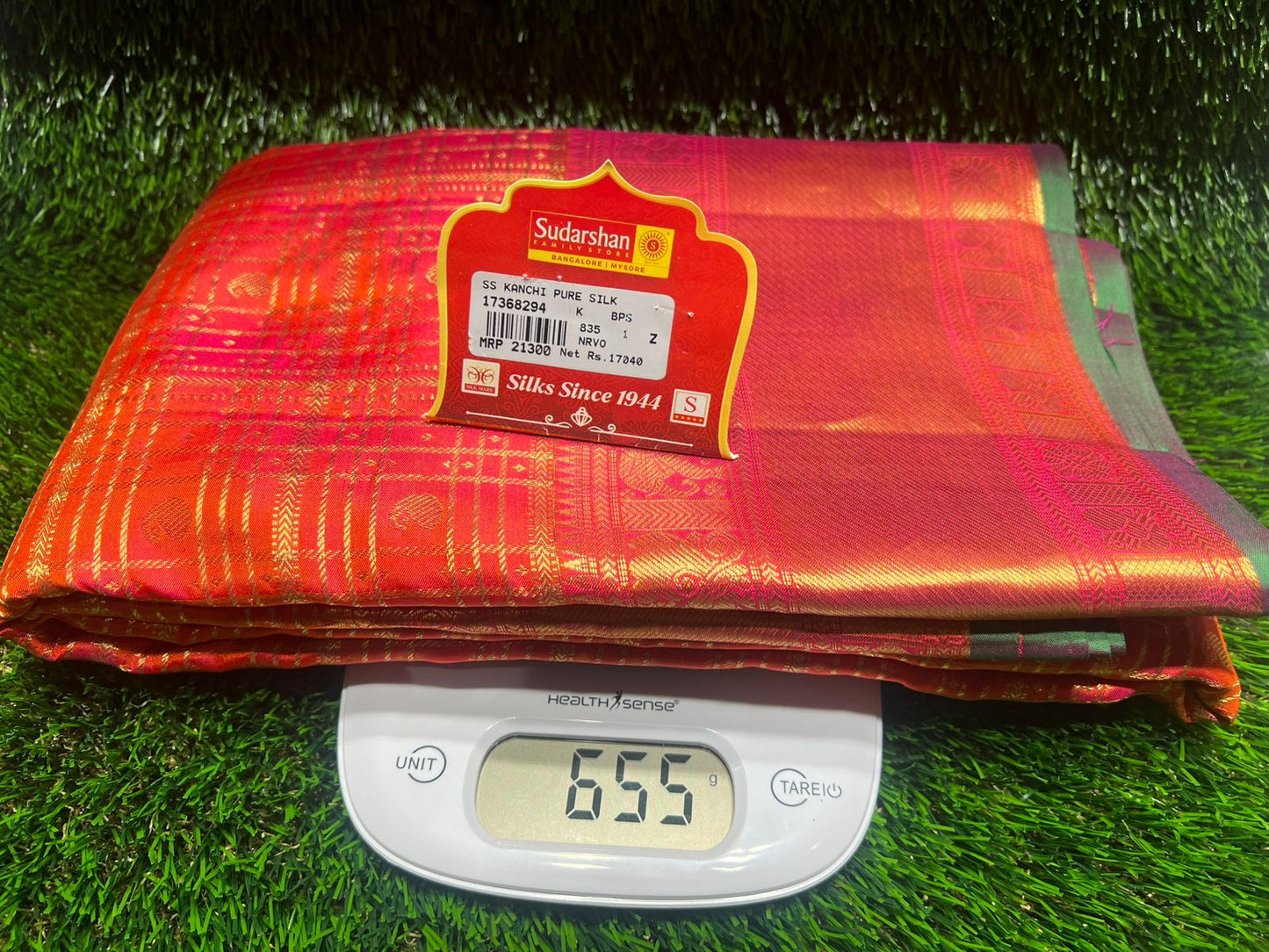 Pure Kanchipuram Silk Saree