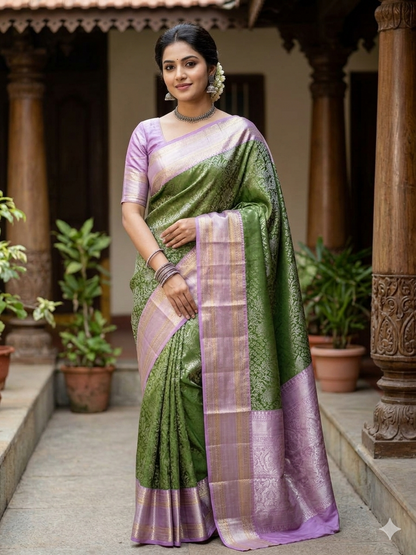 Pure Kanchipuram Silk Saree