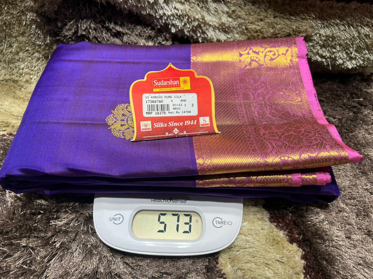 Pure Kanchipuram Silk Saree