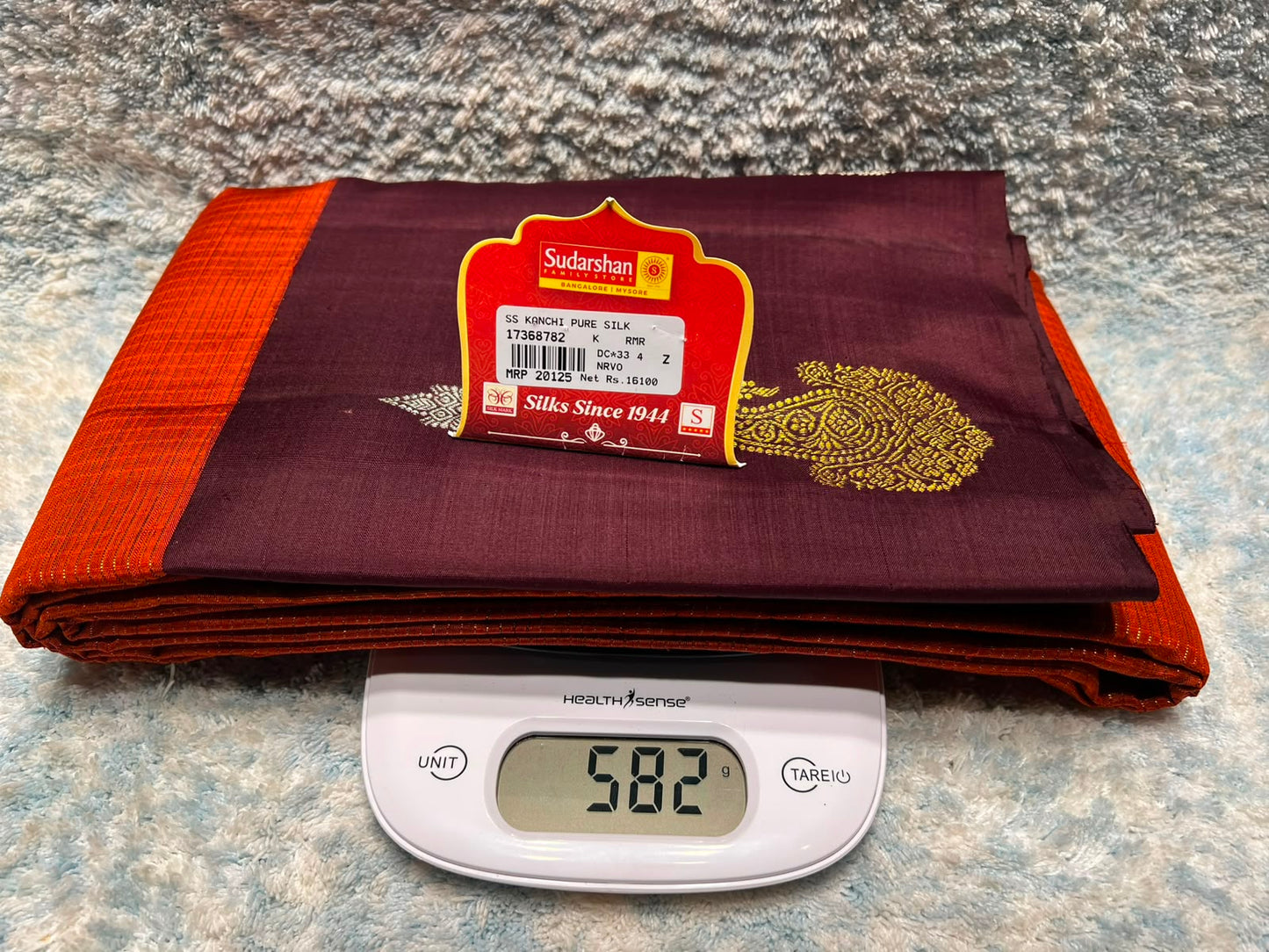 Pure Kanchipuram Silk Saree