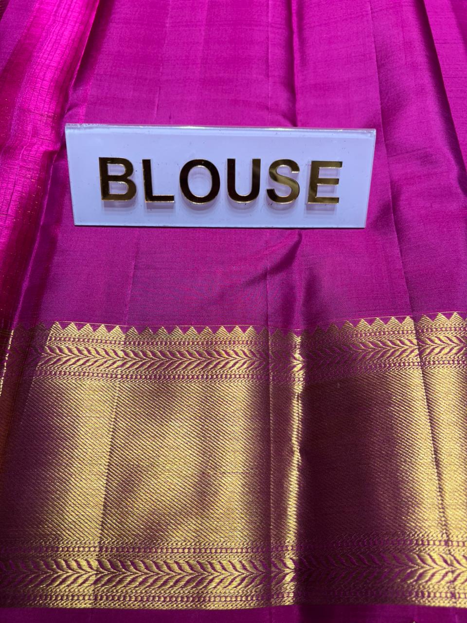 Pure Kanchipuram Silk Saree
