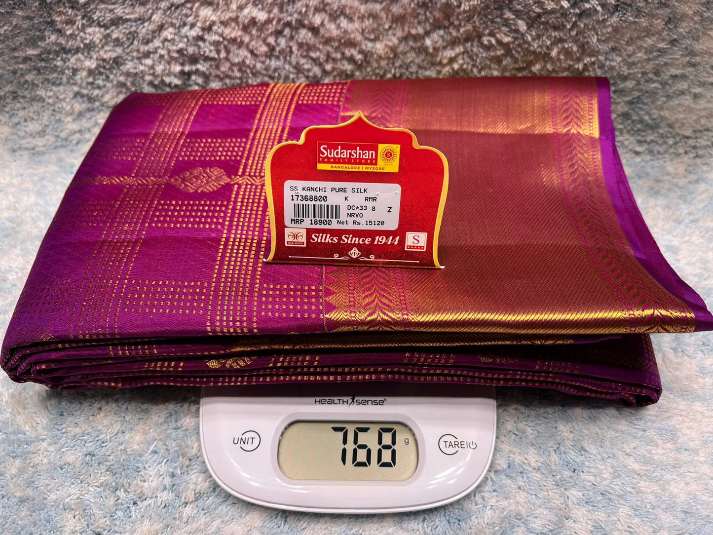 Pure Kanchipuram Silk Saree