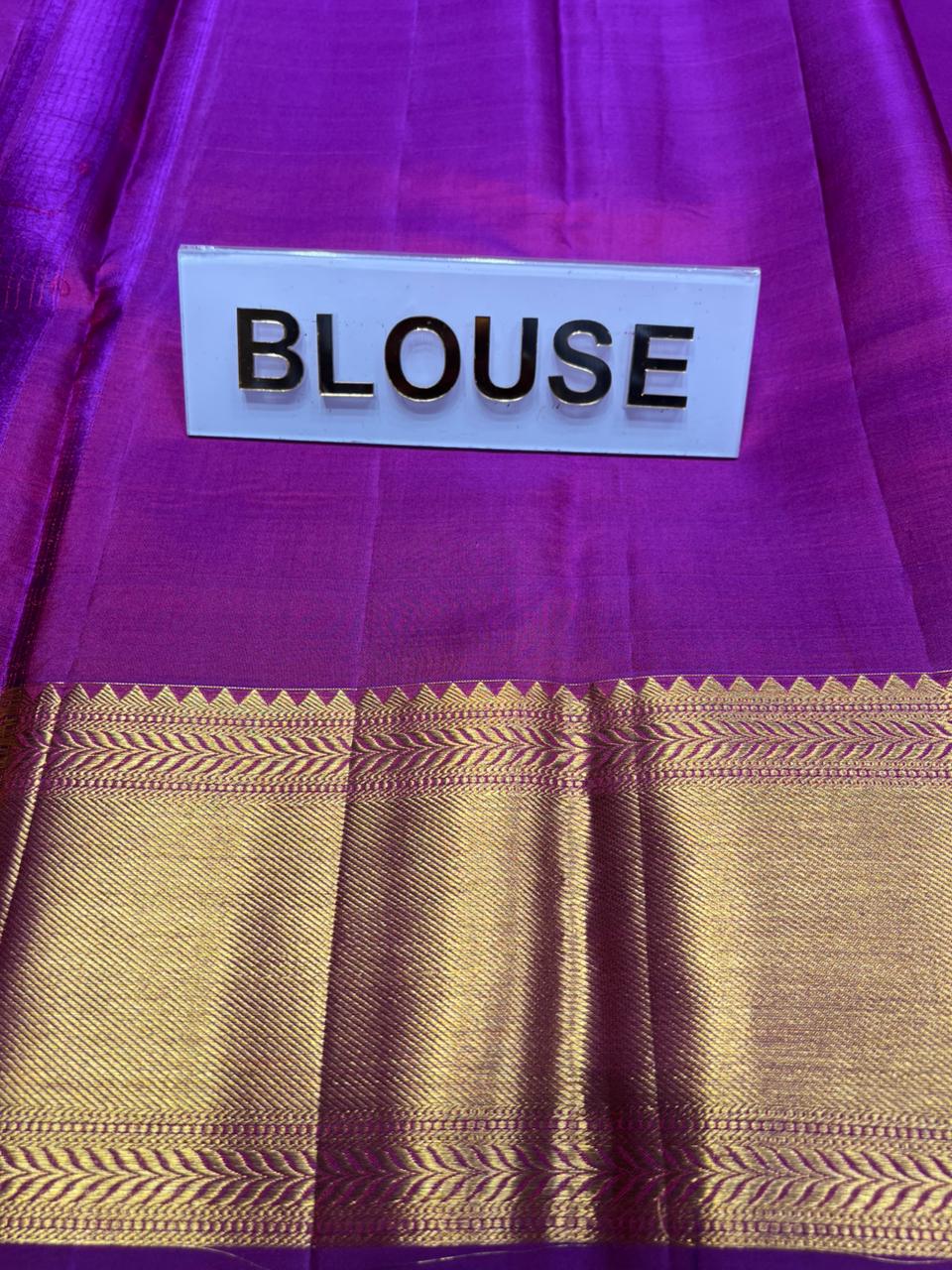 Pure Kanchipuram Silk Saree