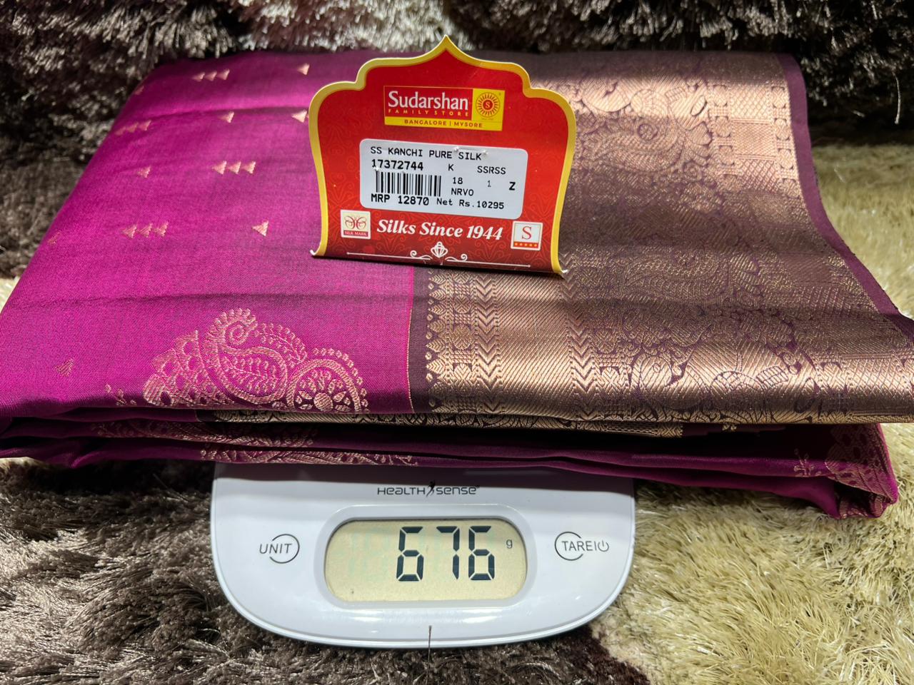 Pure Kanchipuram Silk Saree