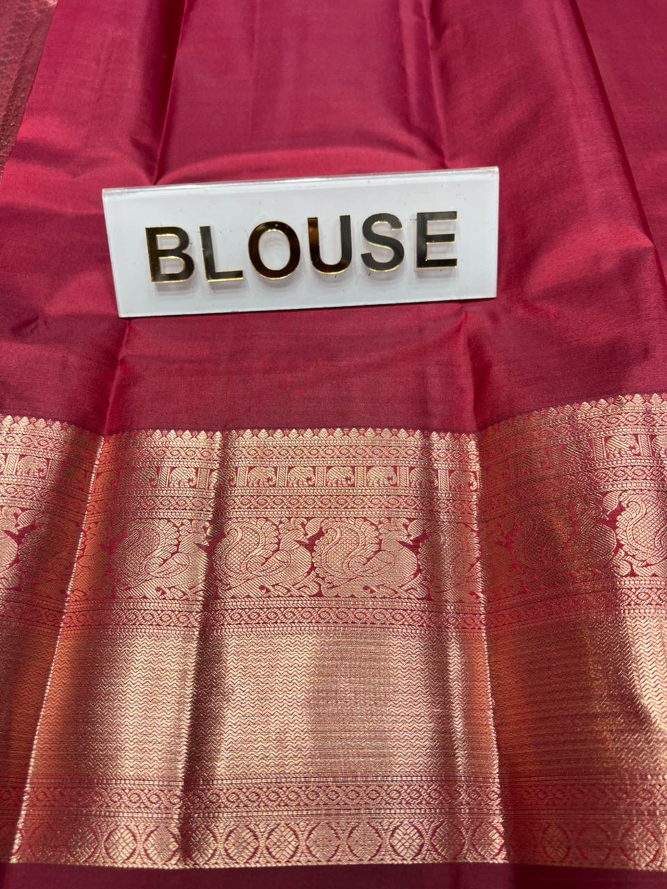 Pure Kanchipuram Silk Saree