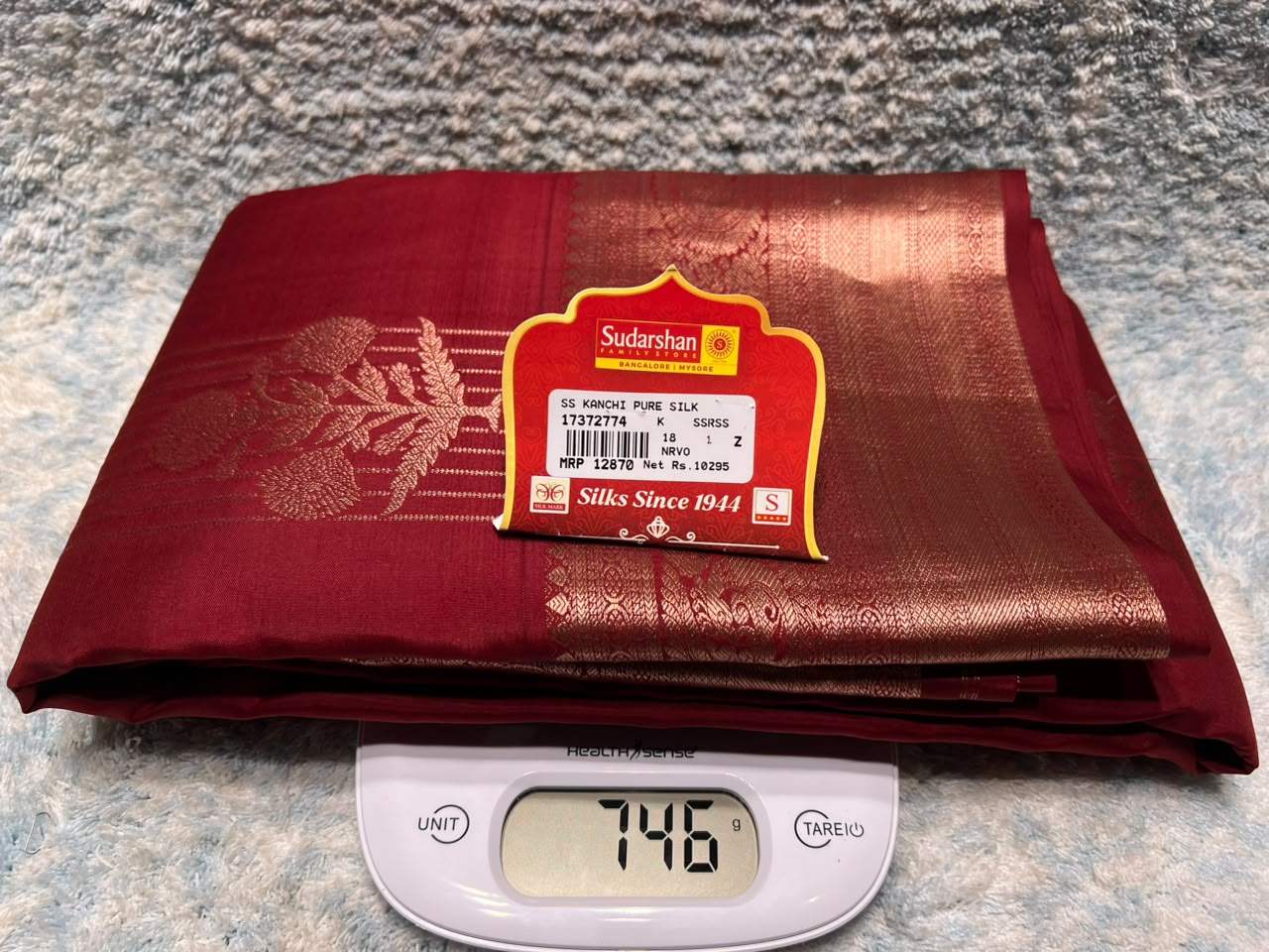Pure Kanchipuram SIlk Saree