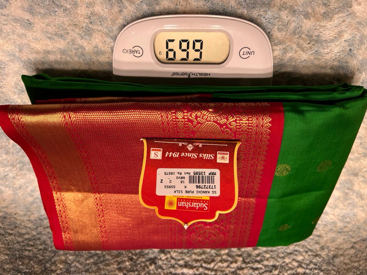 Pure Kanchipuram Silk Saree