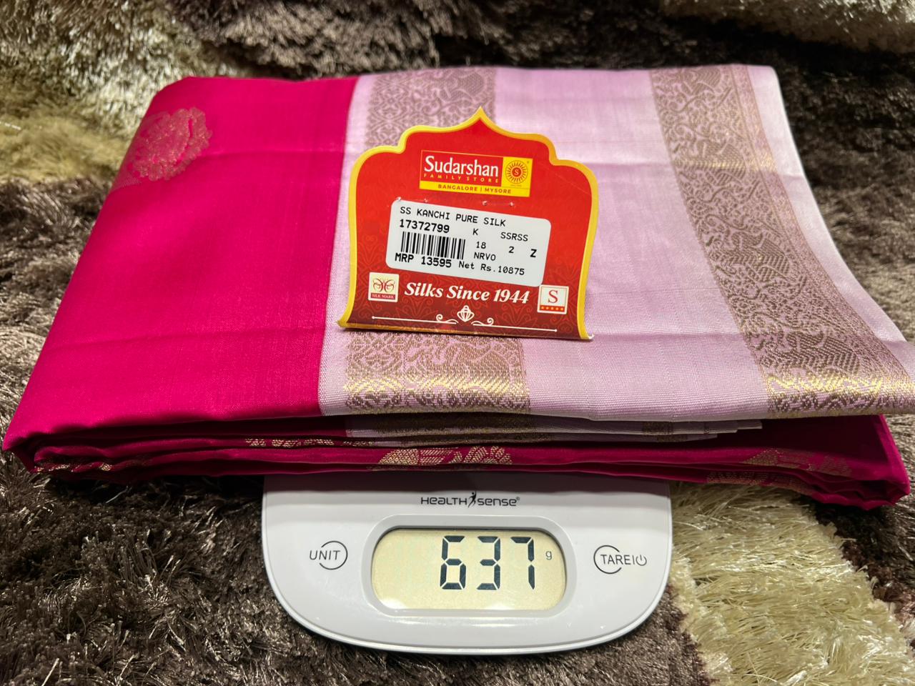 Pure Kanchipuram Silk Saree
