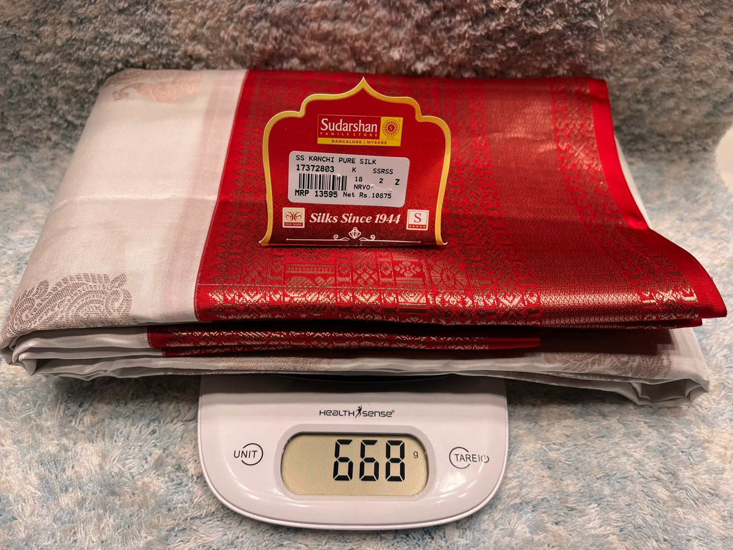 Pure Kanchipuram Silk Saree