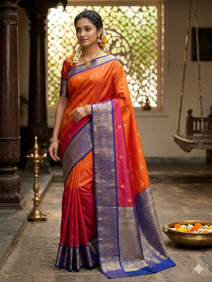 Pure Kanchipuram Silk Saree