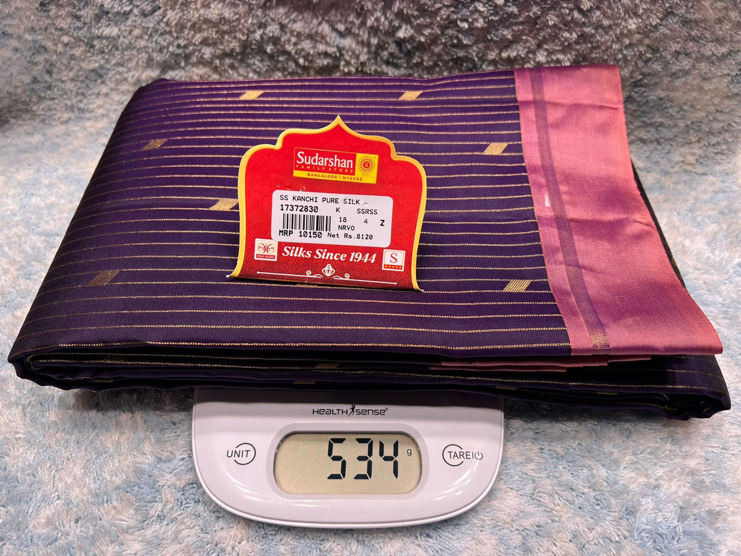 Pure Kanchipuram Silk Saree