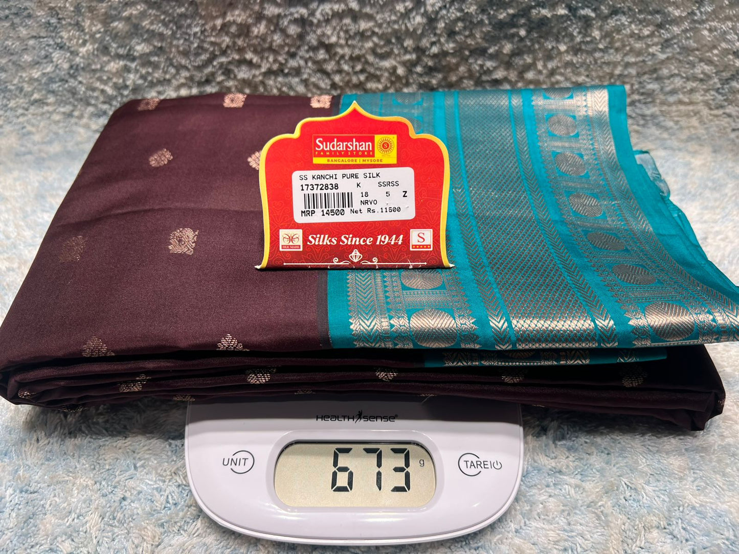 Pure Kanchipuram Silk Saree