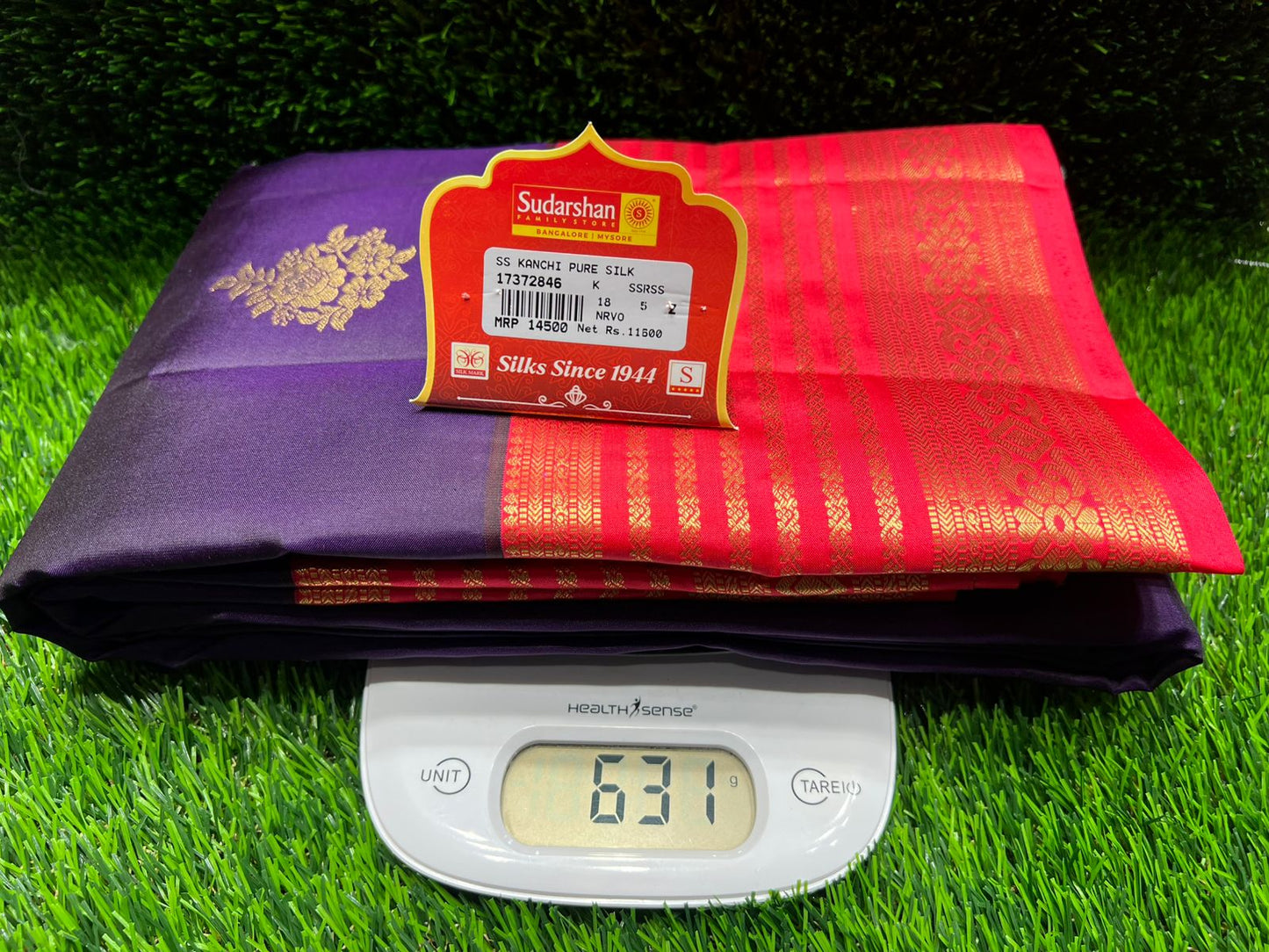 Pure Kanchipuram Silk Saree