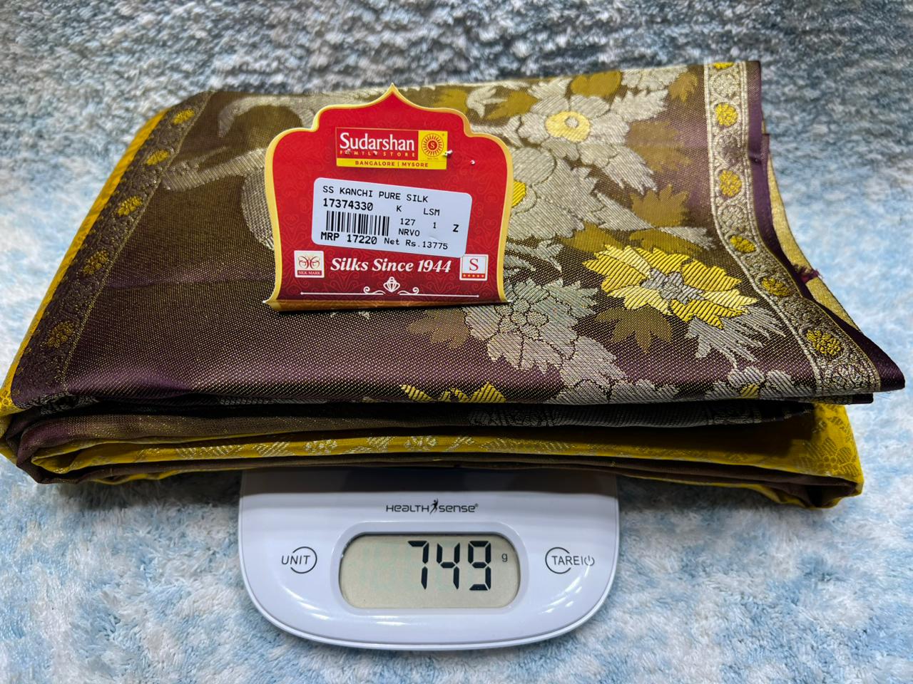 Pure Kanchipuram Silk Saree