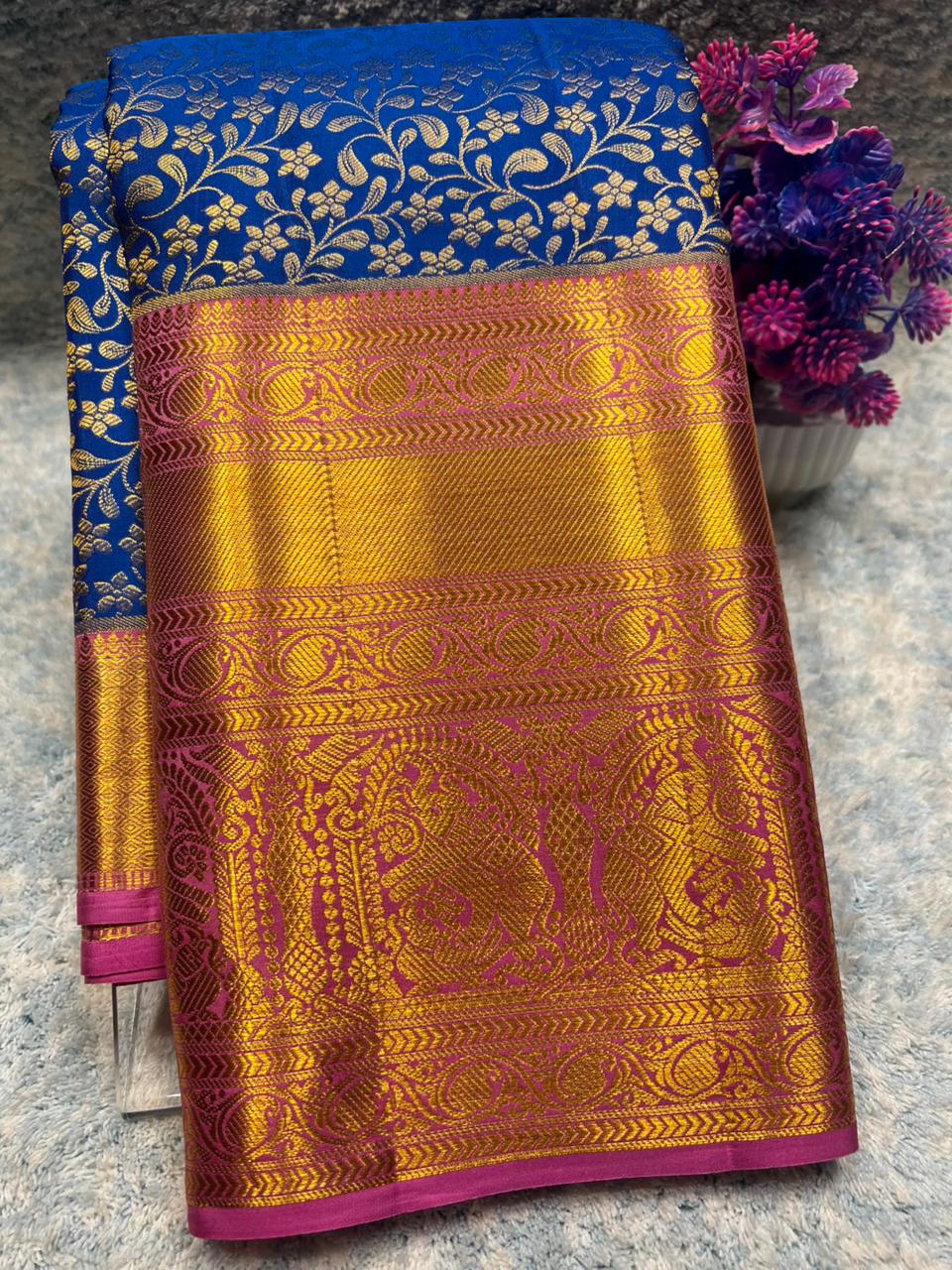 Pure Kanchipuram Silk Saree