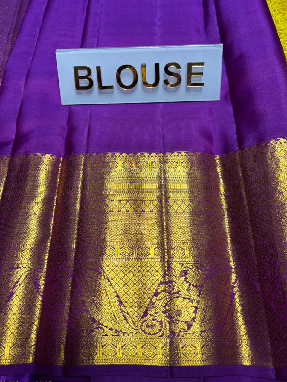 Pure Kanchipuram Silk Saree