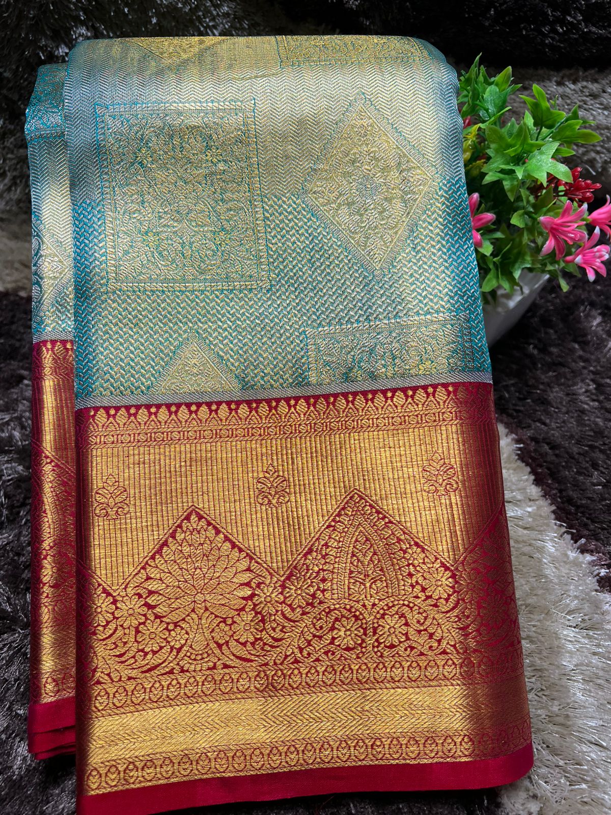 Pure Kanchipuram Silk Saree