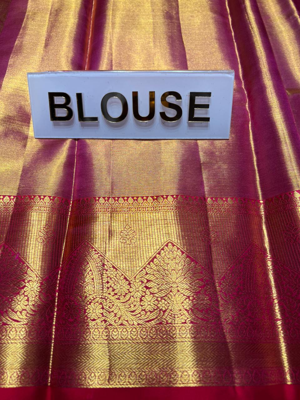 Pure Kanchipuram Silk Saree