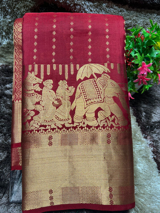 Pure Kanchipuram Silk Saree