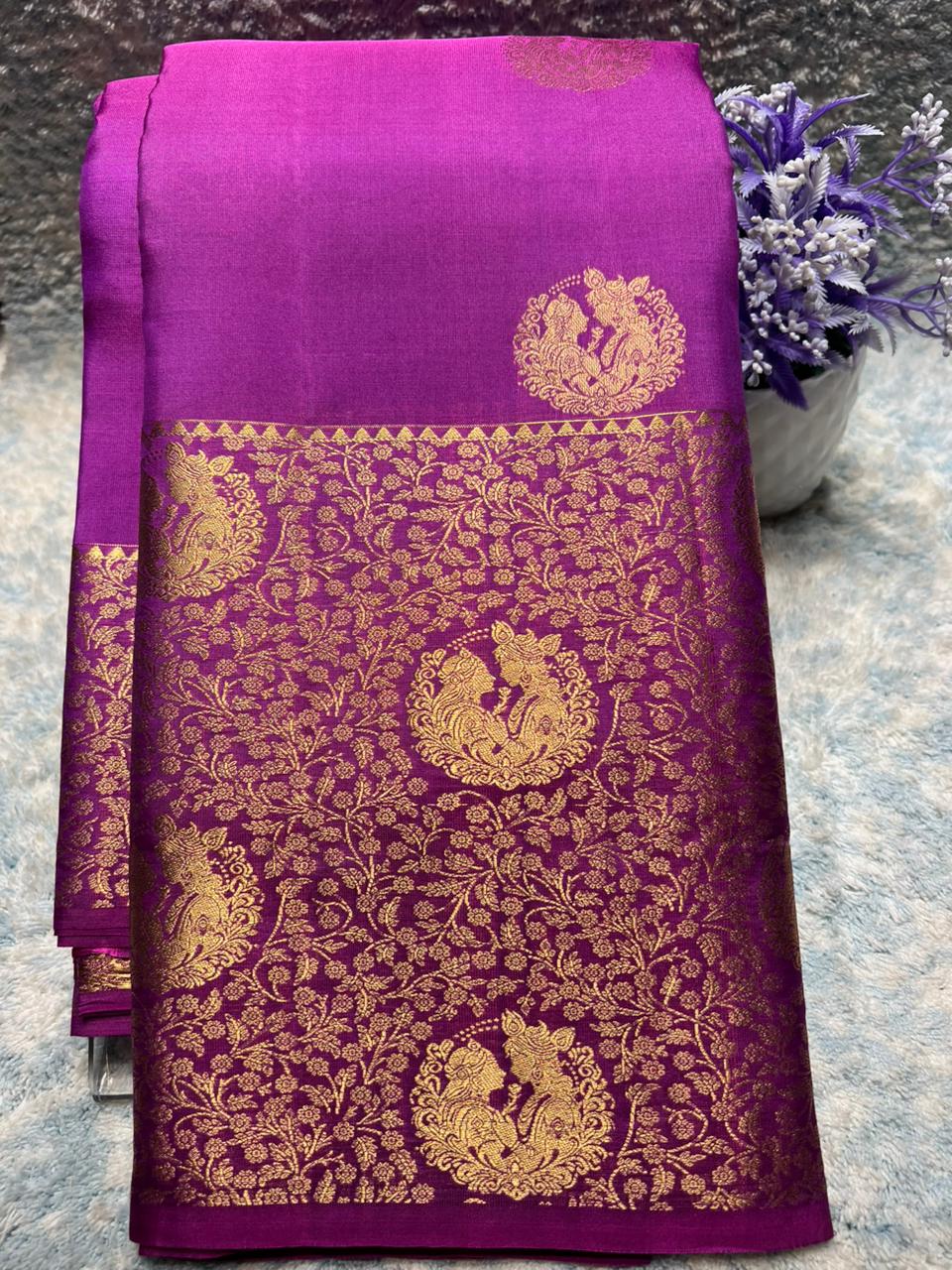 Pure Kanchipuram Silk Saree