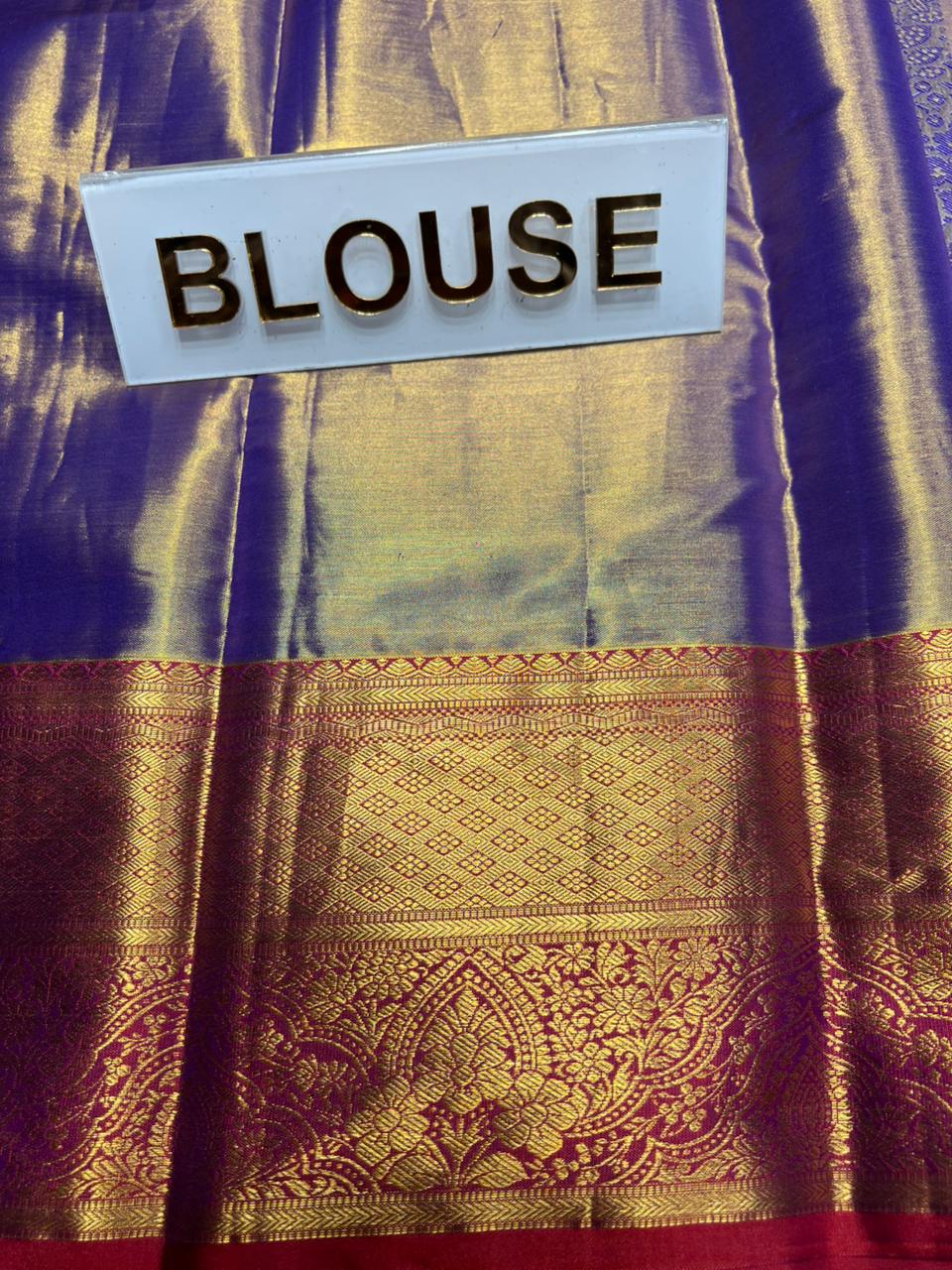 Pure Kanchipuram Silk Saree