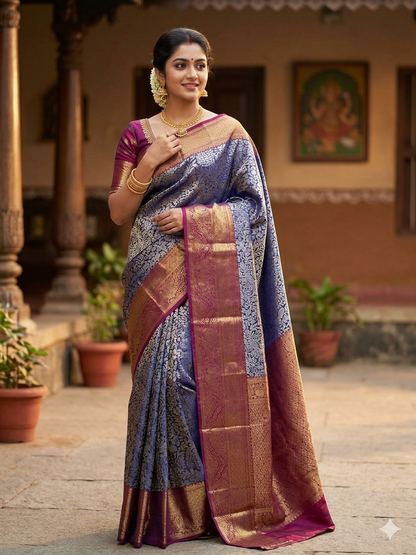 Pure Kanchipuram Silk Saree