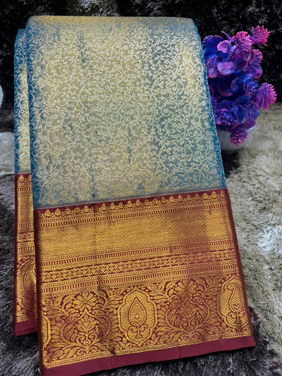 Pure Kanchipuram Silk Saree