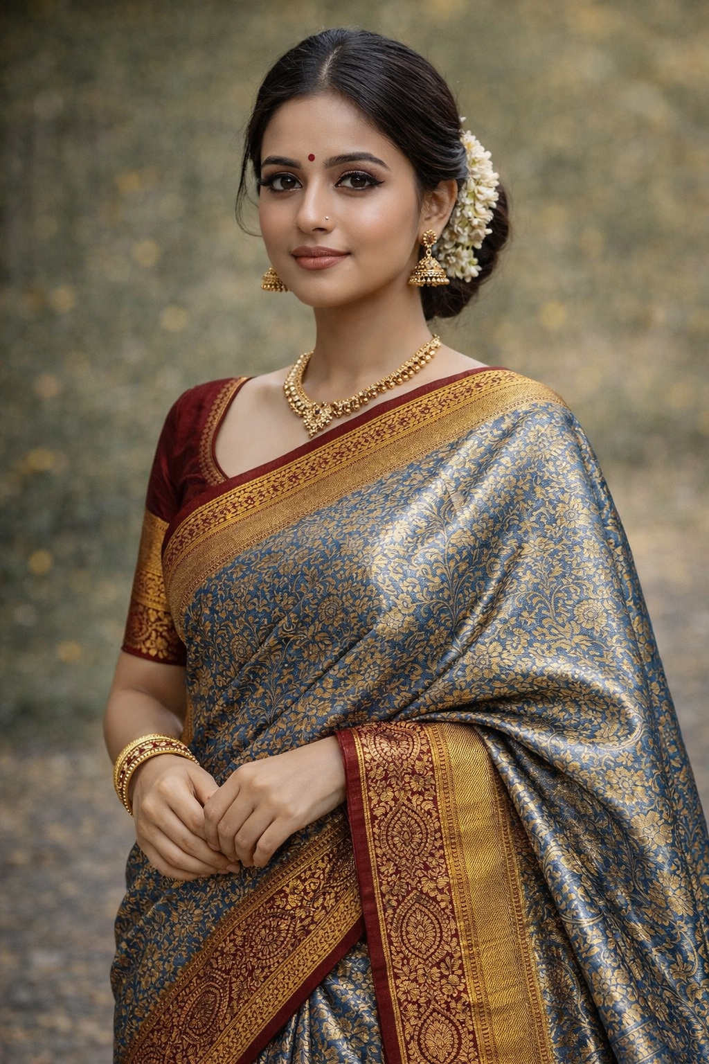 Pure Kanchipuram Silk Saree