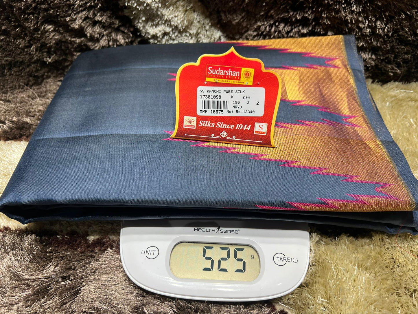 Pure Kanchipuram Silk Saree