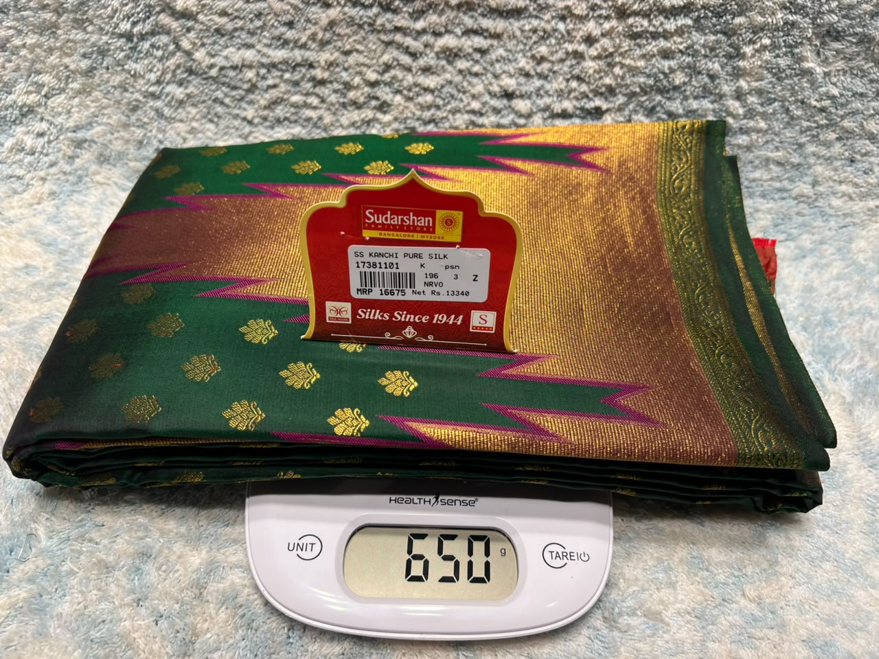 Pure Kanchipuram SIlk Saree